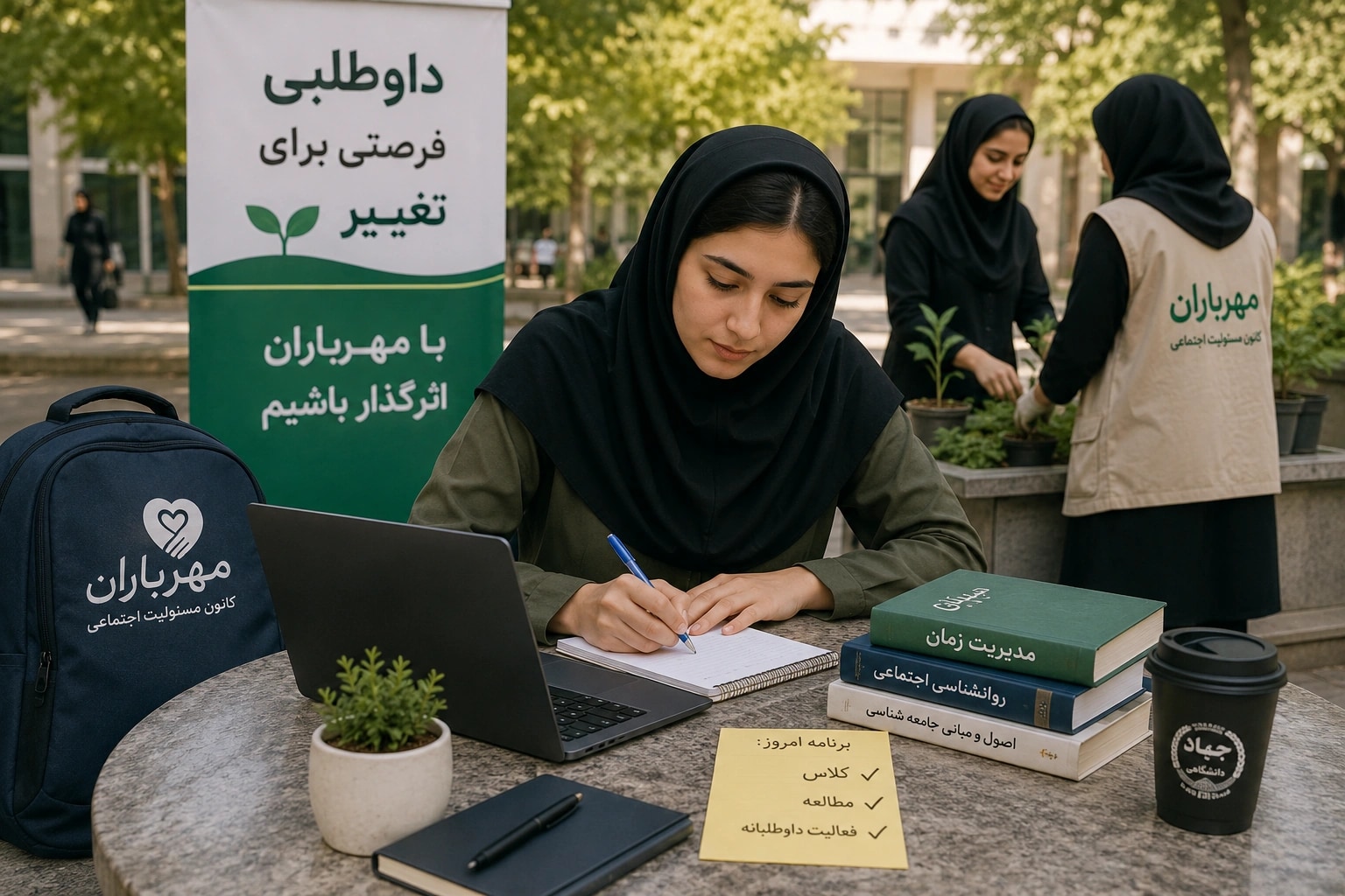 چگونه با برنامه شلوغ، داوطلب فعال باشیم؟